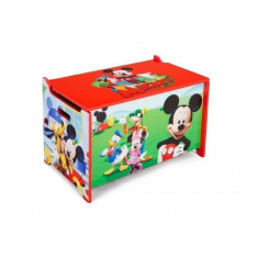 Ladita din lemn pentru depozitare jucarii Disney Mickey Mouse Delta Children foto