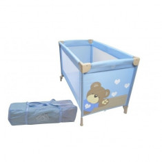 Patut pliant Little Bear 120 x 60 cm Bleu King Bear foto