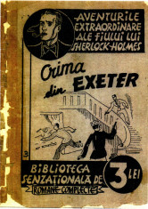 CRIMA DIN EXETER COLECTIA BIBLIOTECA SENZATIONALA DE 3 LEI AN 1930 foto