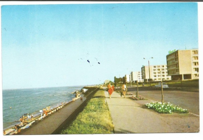 @carte postala(ilustrata) -EFORIE SUD-Pe faleza