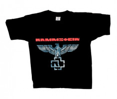 Tricou Rammstein - cruce fier si vultur - model 2 foto