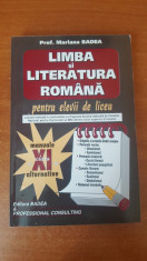 Limba si literatura romana clasa a XI-a Mariana Badea foto