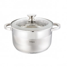 Oala din Inox cu Capac 5 L DK-3317 foto