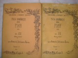 Piese romanesti din sec. XIX- album Georgeta S. Barnea-partituri * 2 vol.