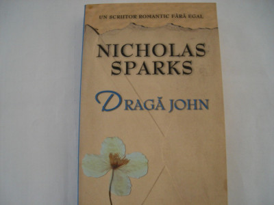 Draga John - Nicholas Sparks foto