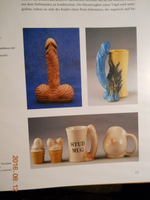 Ceramica erotica (Sex Pots) de Paul Mathieu,de la grecii antici pana azi