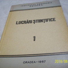 lucrari stiintifice- vol I- 1967