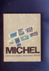 catalog timbre michel deutschland [germania] 1988/89 color foto