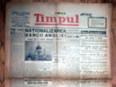 ZIAR VECHI TIMPUL 1945 foto