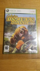 Joc XBOX 360 Cabela&amp;#039;s Dangerous adventures original PAL / by WADDER foto