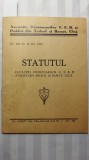 CFR - STATUTUL ASOCIATIEI PENSIONARILOR CFR DIN ARDEAL SI BANAT - CLUJ 1935, Documente