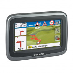 Sistem Navigatie GPS Motociclete Becker Mamba 4.3 Plus LMU Harta Full Europa, Rezistent la Apa foto