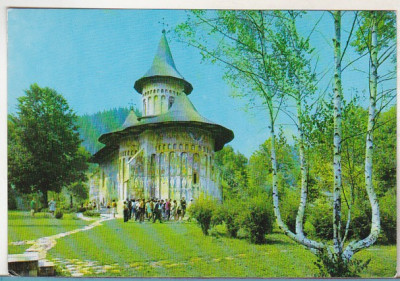 bnk cp Manastirea Voronet - Vedere - necirculata foto