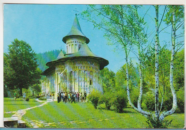 bnk cp Manastirea Voronet - Vedere - necirculata