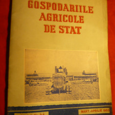 Revista Gospodariile Agricole de Stat 1953 , Portret Stalin la moartea sa , 68 p