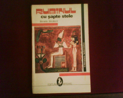 Bram Stoker Rubinul cu sapte stele foto