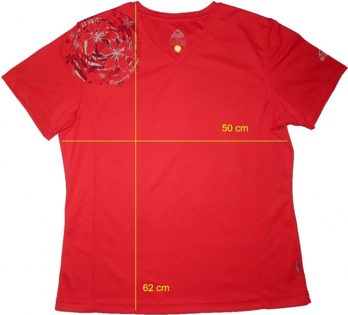 Tricou outdoor munte MCKINLEY SunProtection, ca nou (dama XL) cod-171774 foto mare Tricou outdoor munte MCKINLEY SunProtection, ca nou (dama XL) cod-171774 foto mare