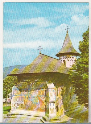 bnk cp Manastirea Voronet - Vedere - necirculata foto