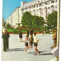 @carte postala(ilustrata) -BUCURESTI-Hotel Athenee Palace