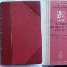 Sarmanul Klopstock , Feciorul lui nenea Take Vamesul , biblia unui trecut , 1935