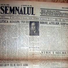 ZIAR VECHI SEMNALUL 30 NOIEMBRIE 1945