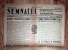 Ziar Vechi Semnalul 1946: Editie Originala 11 Octombrie - Colectie Ziare Istorice Romania