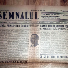 ZIAR VECHI SEMNALUL 11 OCTOMBRIE 1946
