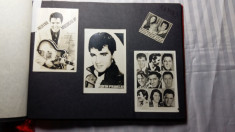 ELVIS PRESLEY - VINTAGE ALBUM DE FAN ANII 70-90 - CONTINE FOTOGRAFII SI IMAGINI foto