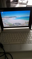 vand laptop Acer aspire one ZG 5 Alb,11&amp;quot;,fara defect foto