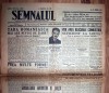 Ziar Vechi Semnalul 29 Noiembrie 1945 Rom&acirc;nia - Colecție Ziare Război, Istorie Rom&acirc;nească