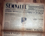 Cumpara ieftin ZIAR VECHI SEMNALUL 6 SEPTEMBRIE 1946
