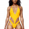 SW978-9 Costum de baie monokini, cu model decupat