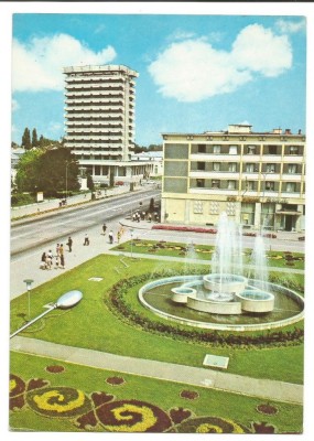 @carte postala(ilustrata) -BACAU-Vedere din centru foto