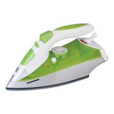 Fier de calcat Heinner Dyna 2900, 2400 W, Talpa ceramica, 0.28 l, Alb/Verde foto