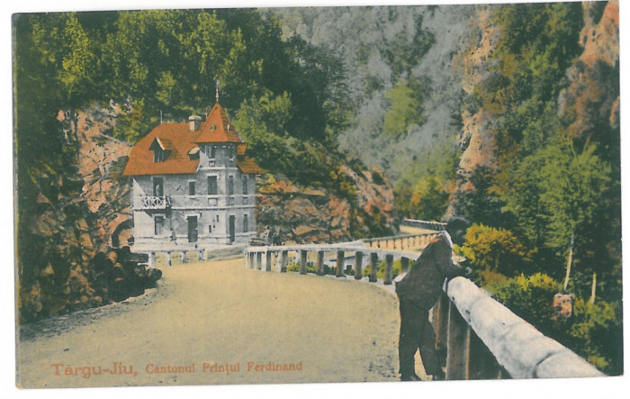 3264 - Cantonul Ferdinand, Defileul Gorjului - old postcard - used