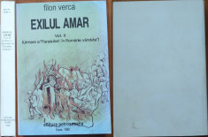 Filon Verca ,Exilul amar ( Parasutati in Romania vanduta ) ,vol. 2 , Paris ,1992 foto