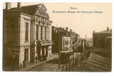 1742 - GALATI, tramway - old postcard - used - 1921, Circulata, Printata