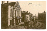 1742 - GALATI, tramway - old postcard - used - 1921