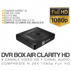 DVR AHD, ICS-BLACK BOX AIR CLARITY HD, 8 Canale Video, 1 Canal Audio, Rezolutie Full HD 1080p, Vizualizare pe Internet foto