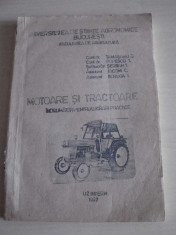 MOTOARE SI TRACTOARE- U-650M..., 1992/ EDITATA PENTRU UZ INTERN foto