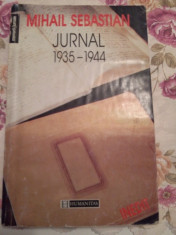 Jurnal 1935-1944 Mihail Sebastian foto