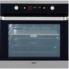 Cuptor incorporabil OIE25500X Beko, Electric, 60 l, Clasa A, Inox foto