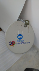 Antena si receiver dolce 50 lei telecomanda + cablu euroscart foto