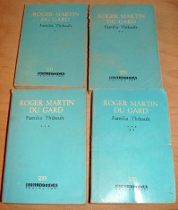 Familia Thibault - Roger Martin du Gard / 4 volume foto