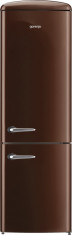 Combina frigorifica Gorenje Old Time ORK192CO, FrostLess, 326 l, Clasa A++, 194 cm, Cappuccino foto