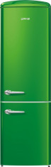 Combina frigorifica Gorenje Old Time ORK192GR, FrostLess, 326 l, Clasa A++, 194 cm, Verde foto