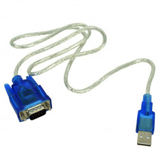Cablu Convertor USB RS232 adaptor interfata serial DB9 converts USB port into a 9-pin male RS-232 serial port foto