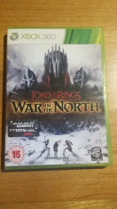 Joc XBOX 360 The lord of the rings War in the North original PAL / by WADDER foto