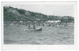 2227 - CONSTANTA, beach - old postcard, real PHOTO - unused, Necirculata, Fotografie