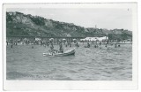 2227 - CONSTANTA, beach - old postcard, real PHOTO - unused, Necirculata, Fotografie